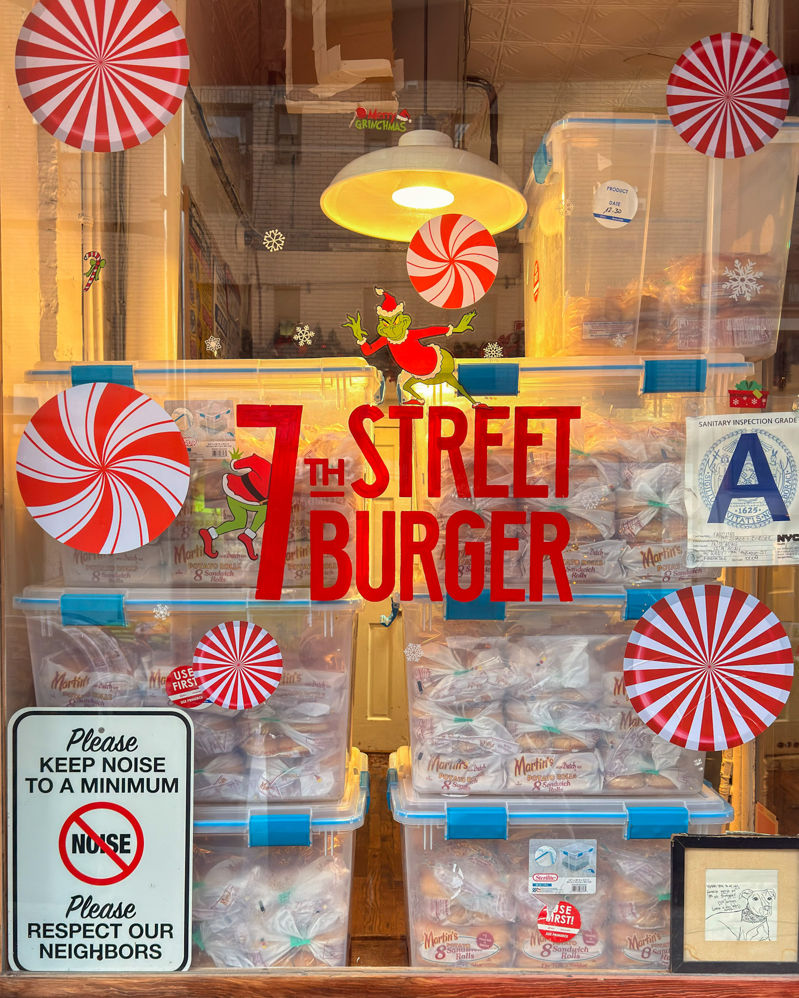 Smash burger de 7th Street Burger en Nueva York