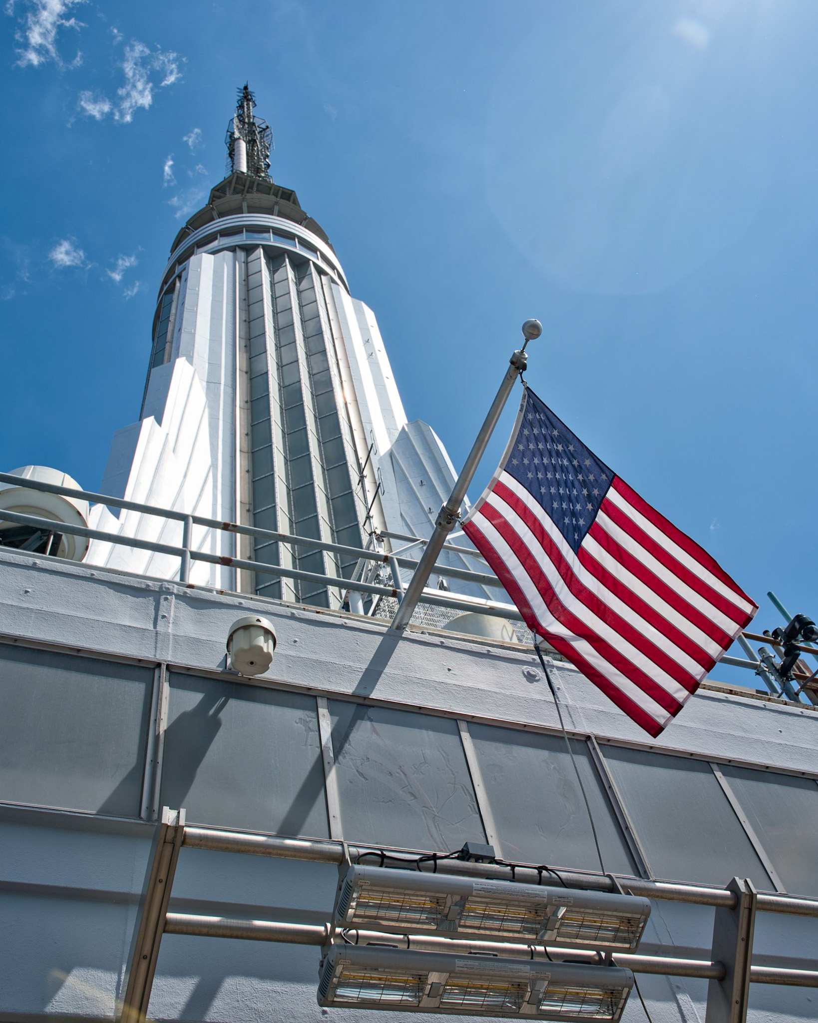 Antena del Empire State Building en Nueva York