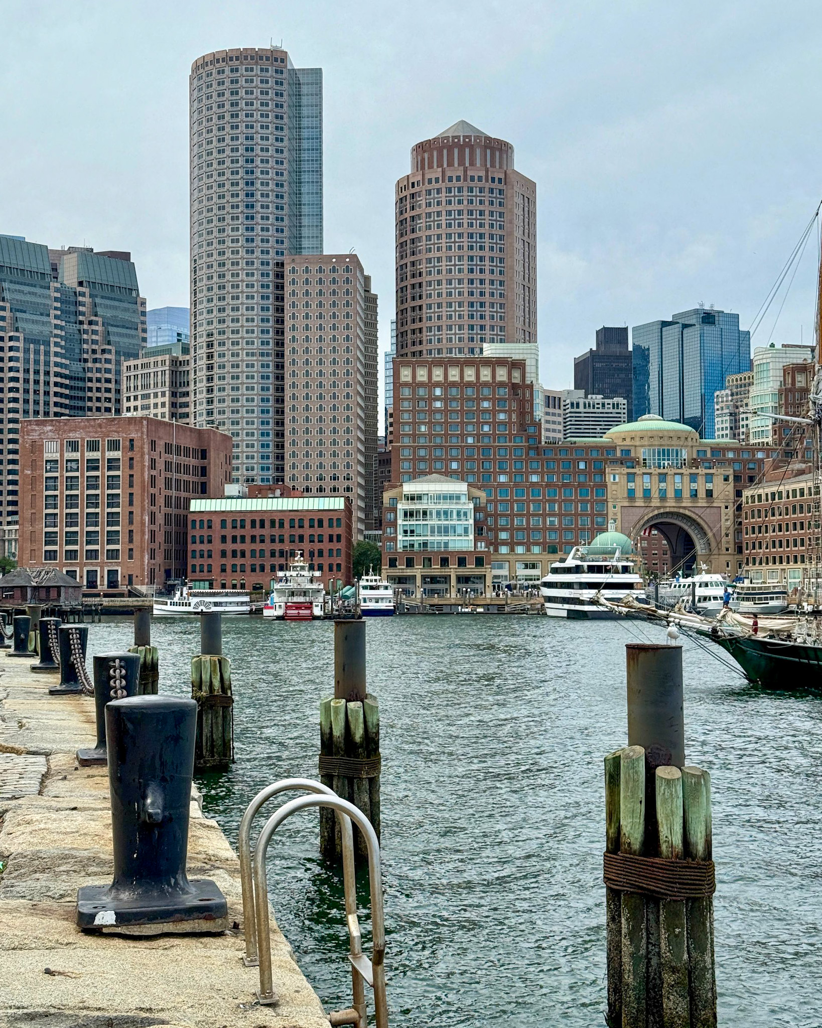 Vistas del skyline de Boston