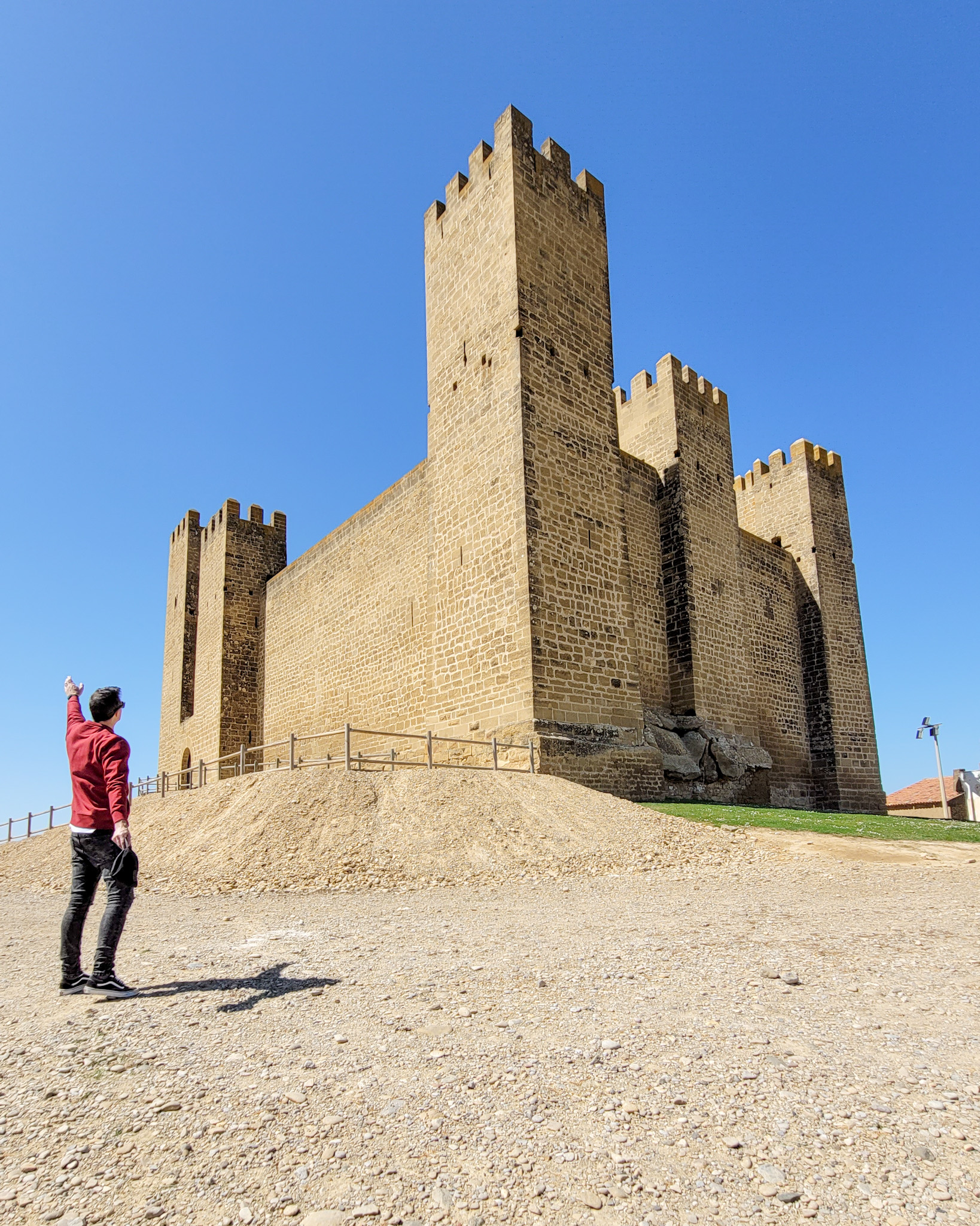 Castillo de Sádaba, uno de los lugares menos conocidos y más sorprendentes de Aragón