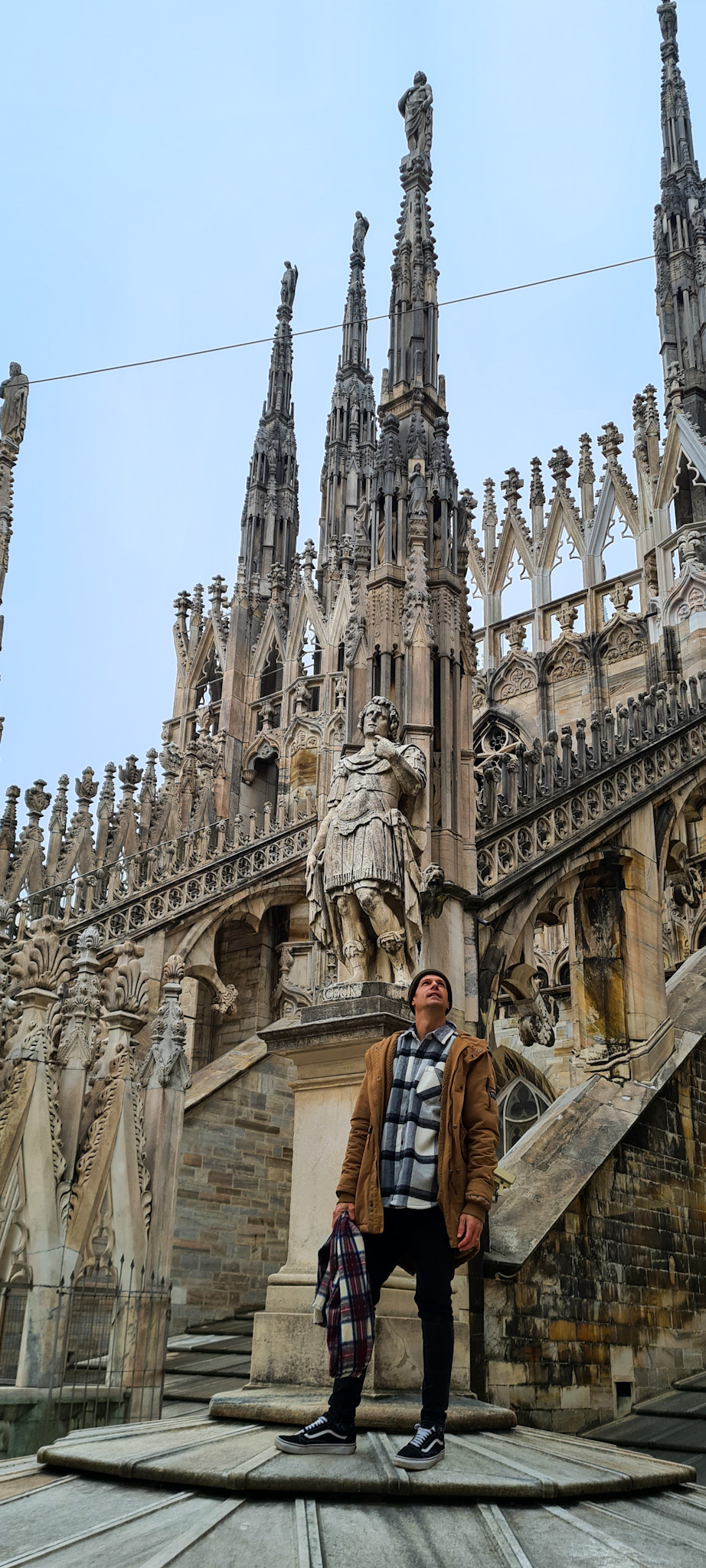 Detalles del Duomo de Milán