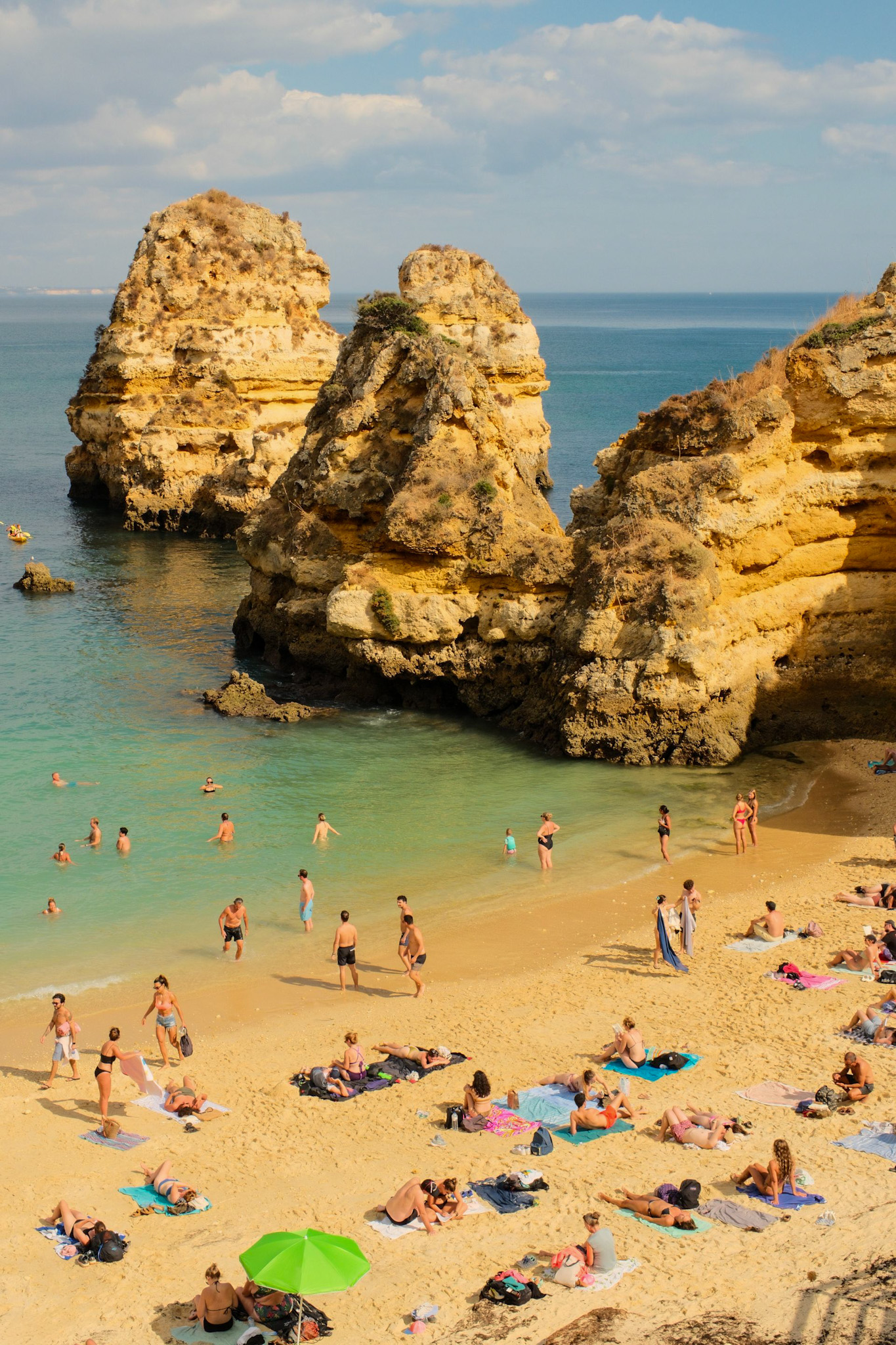 Día de playa en el Algarve