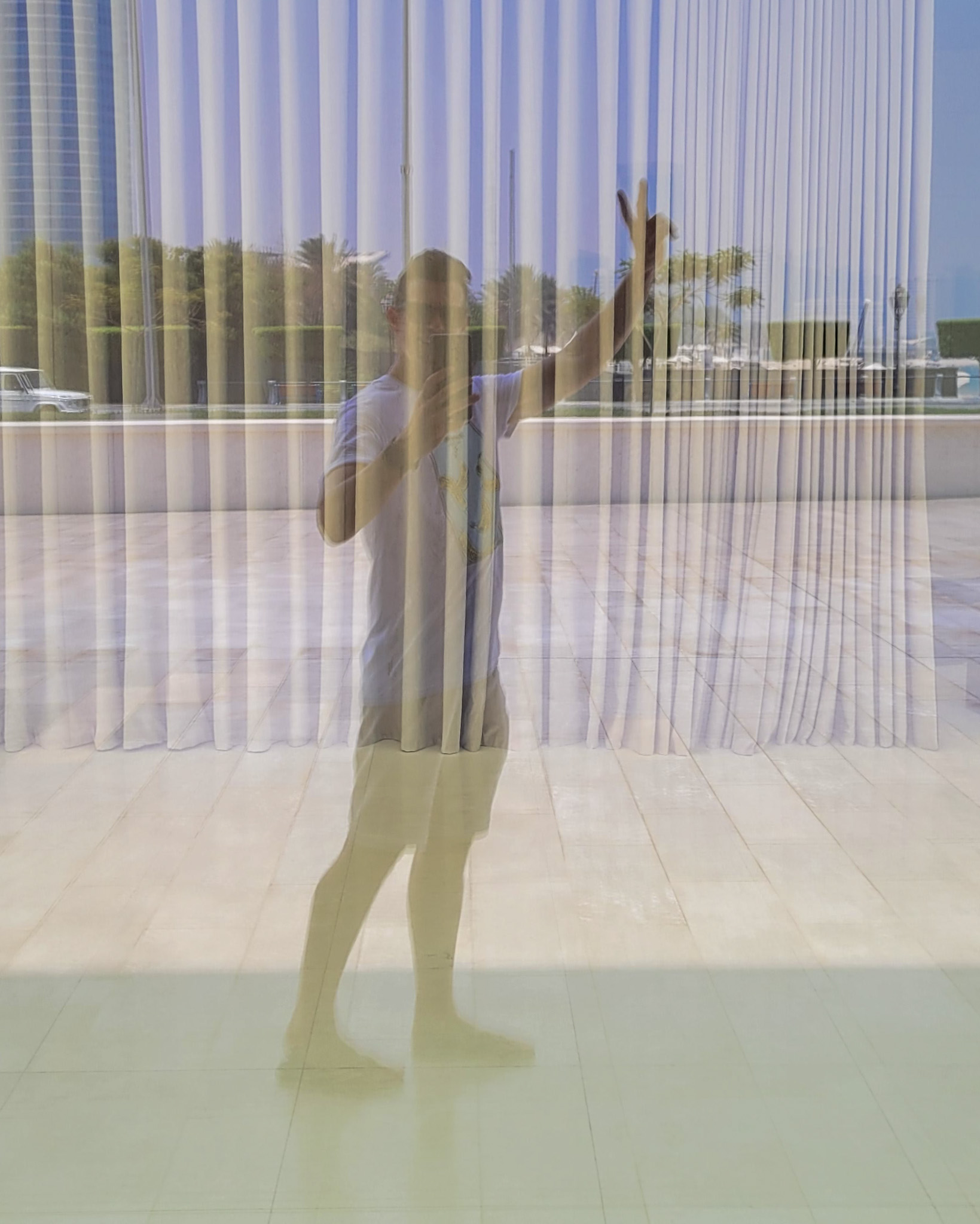 El calor de Abu Dhabi