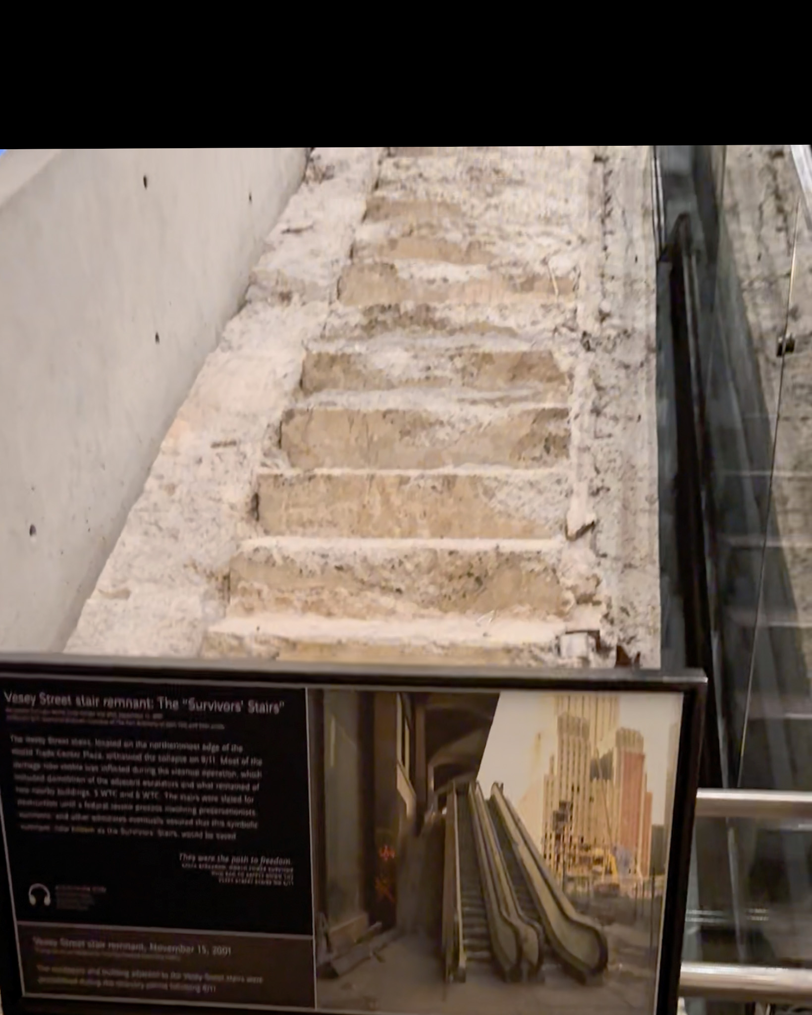 Survivors Stairs escaleras del WTC