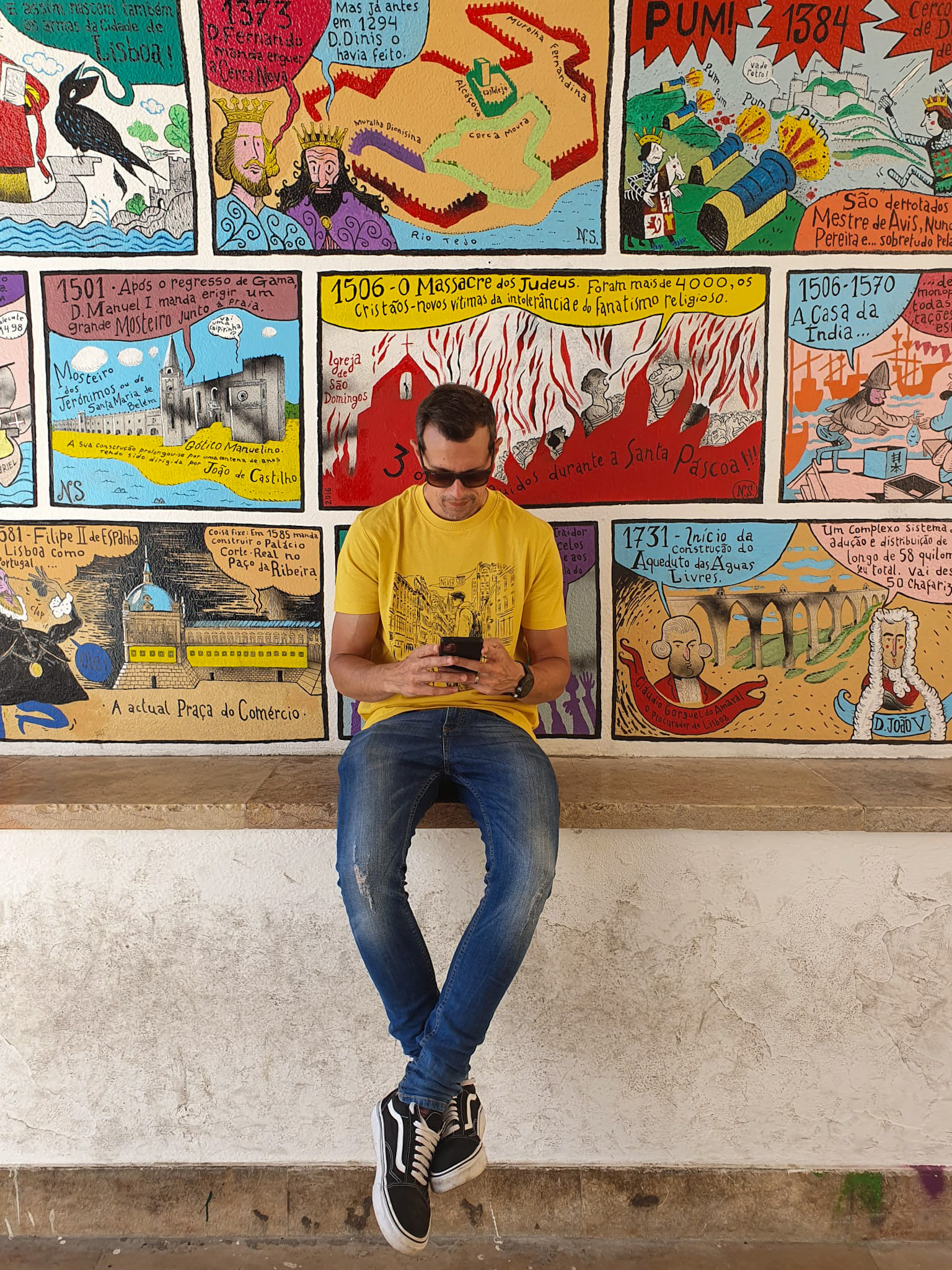 Historia de Lisboa en comic