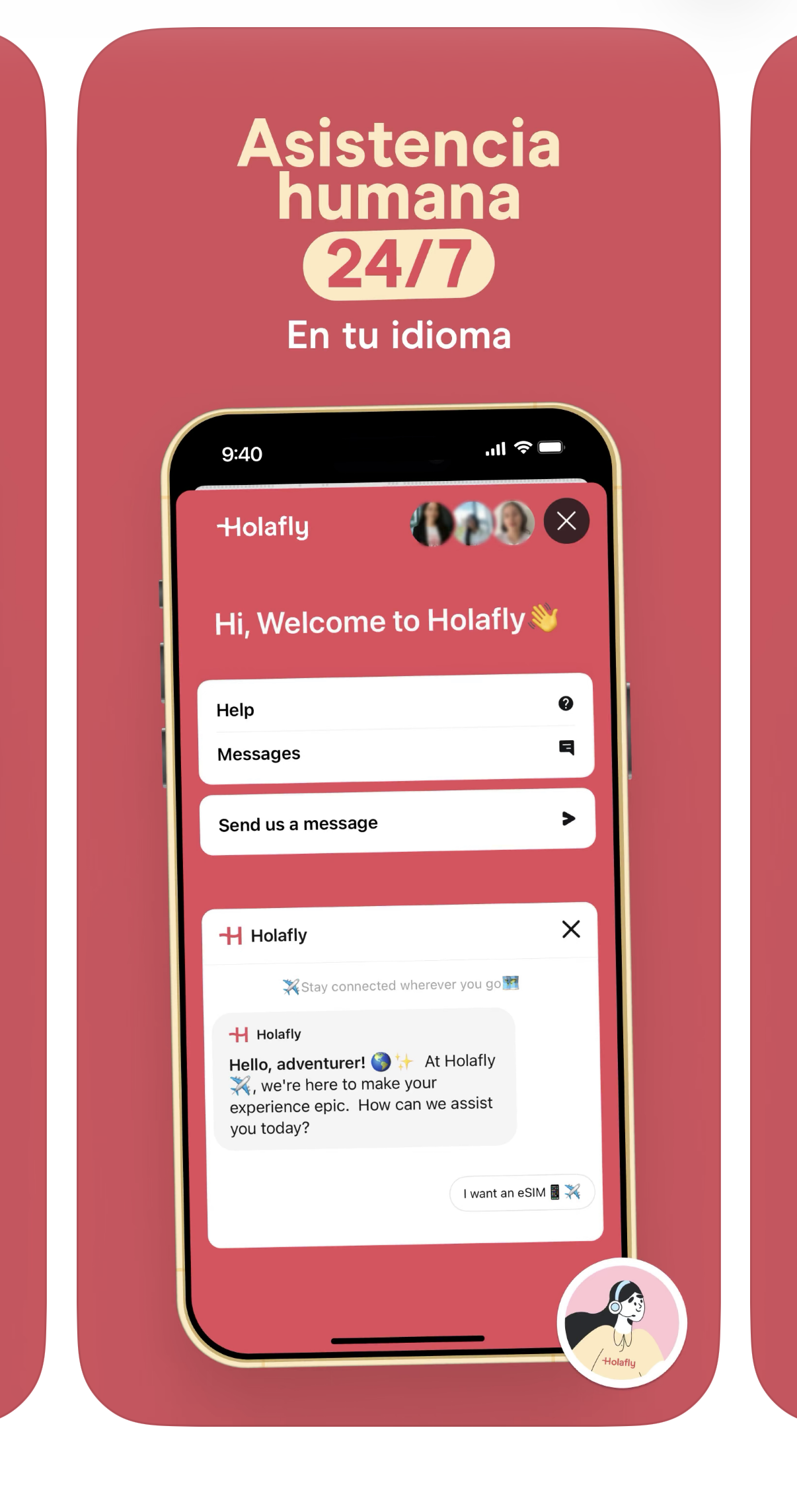 Paso 3: activar la eSIM de Holafly al llegar al destino