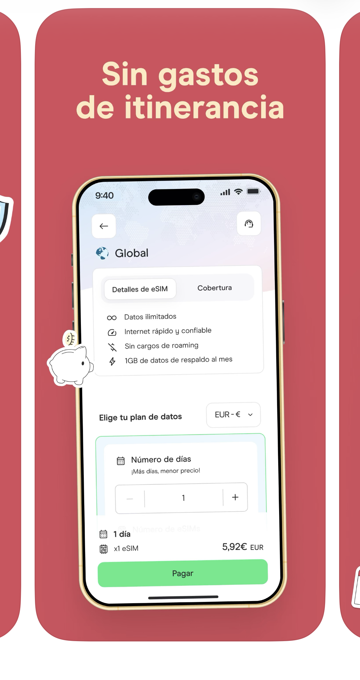 Paso 1: email de Holafly con código QR para instalar la eSIM