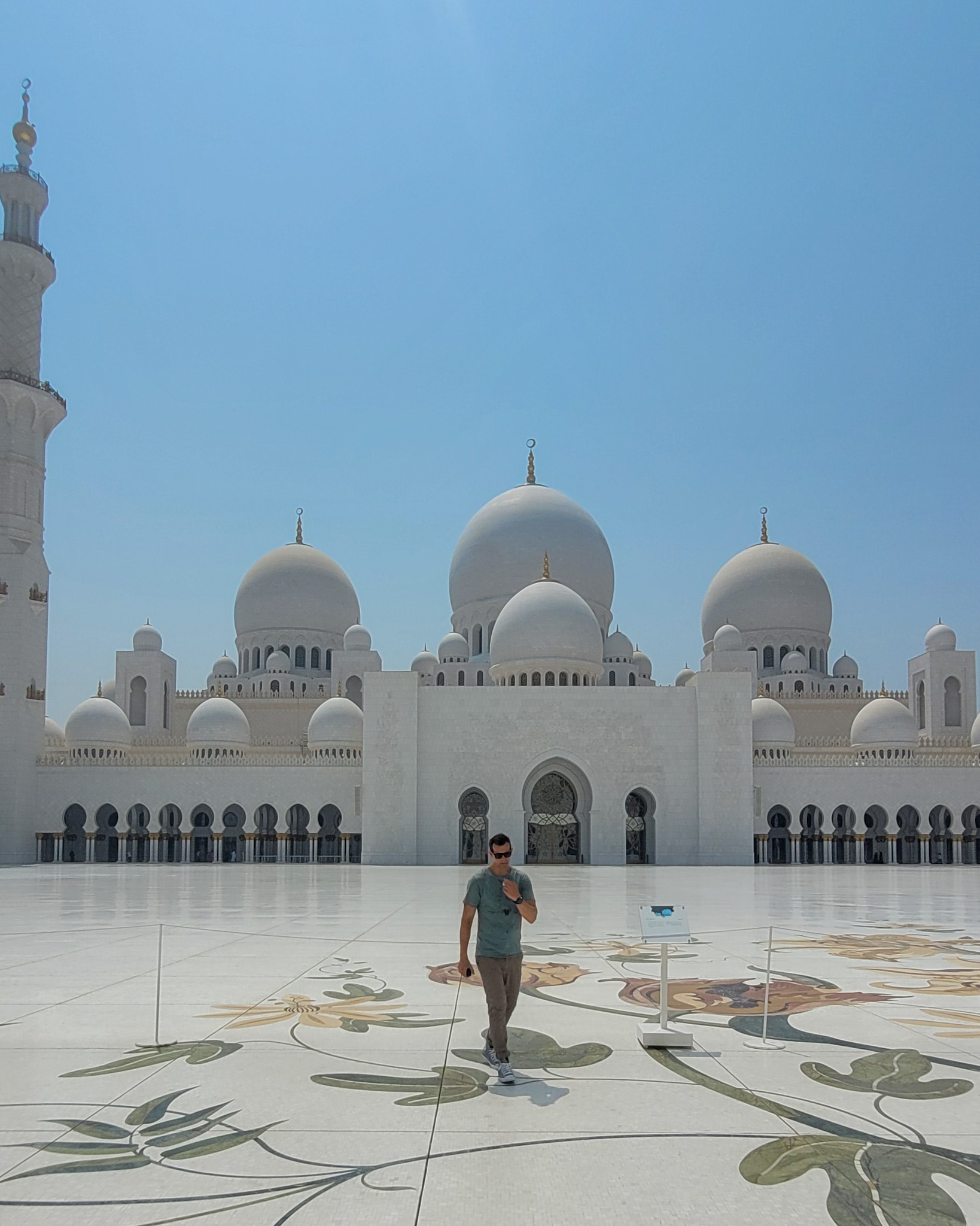 Mezquita Sheikh Zayed Abu Dabi Emiratos