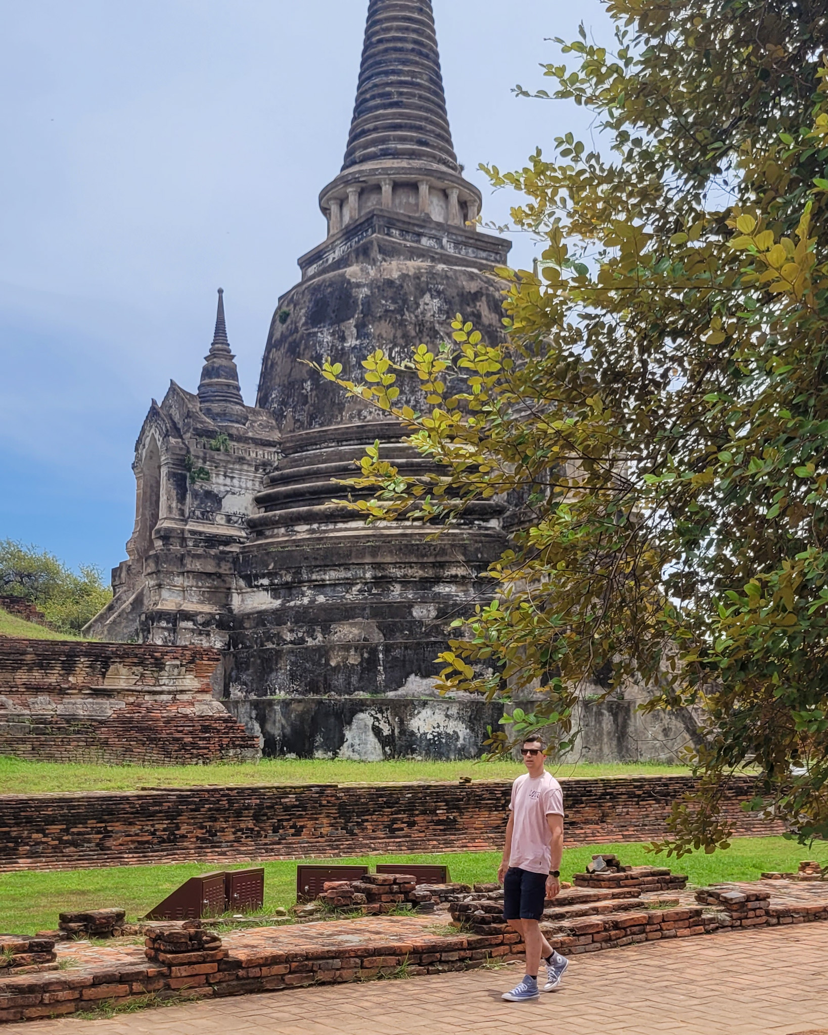 Paseando entre los templos de Ayutthaya, Tailandia