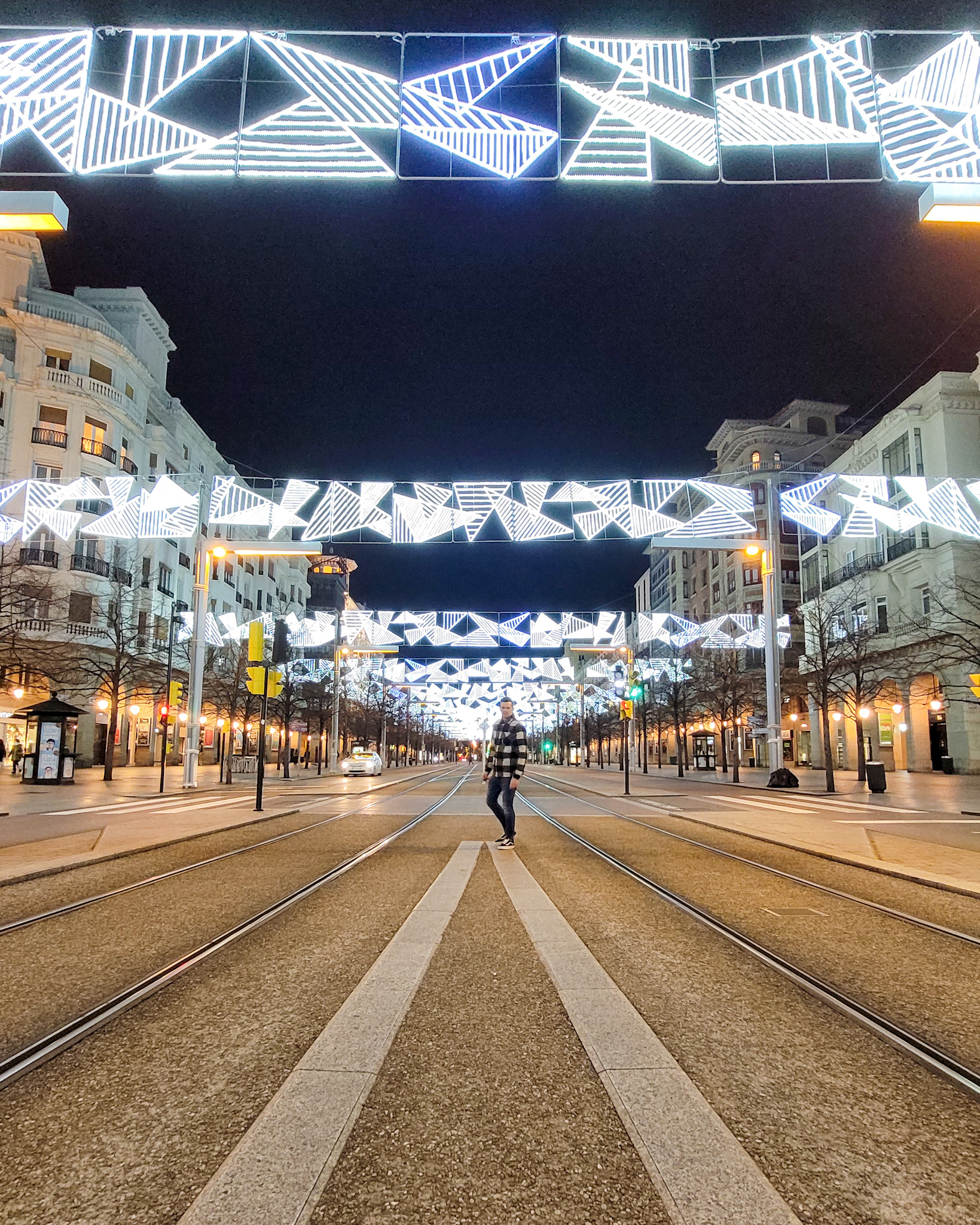 Paseo de la Independencia en el centro de Zaragoza