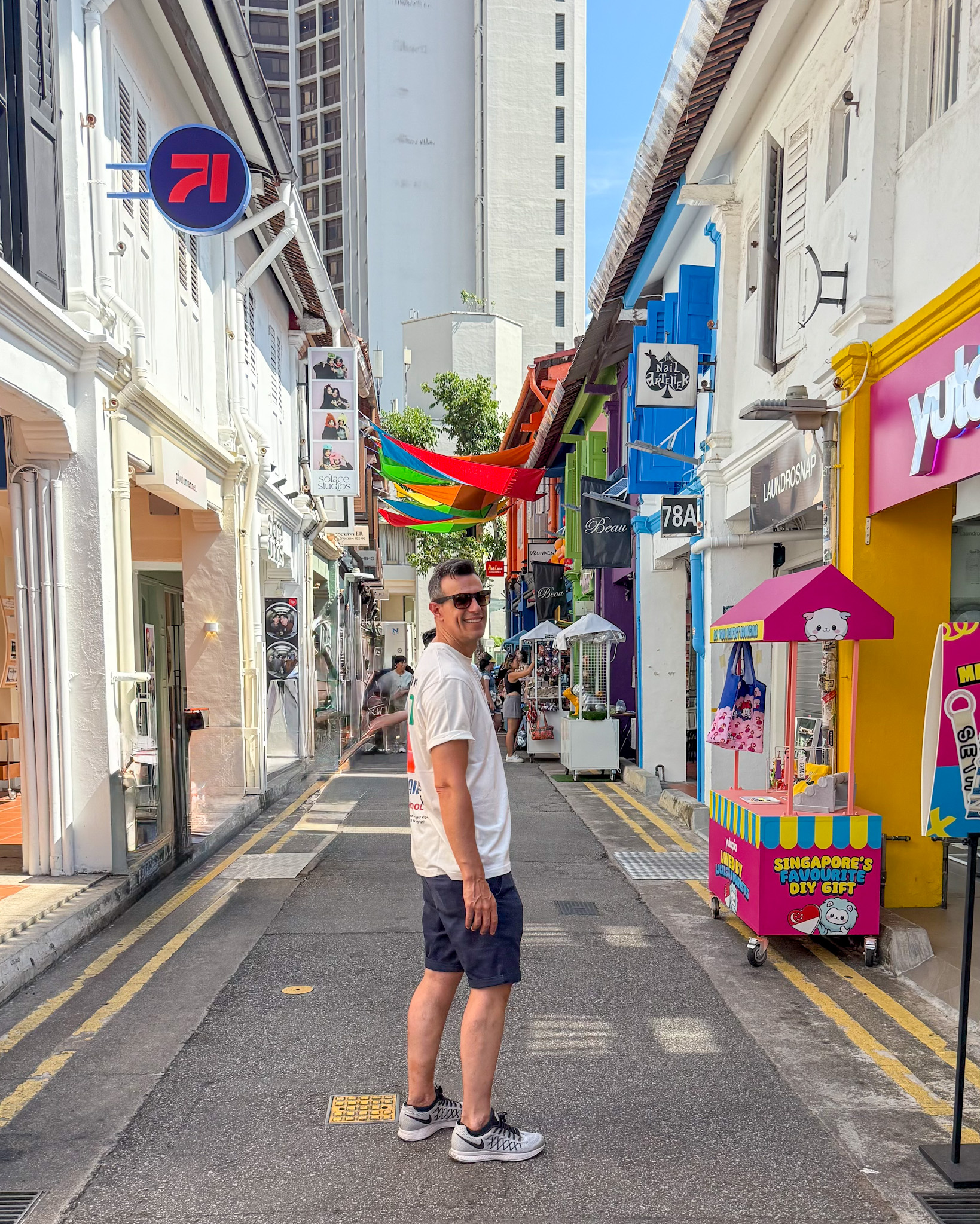 Paseo por Haji Lane Singapur