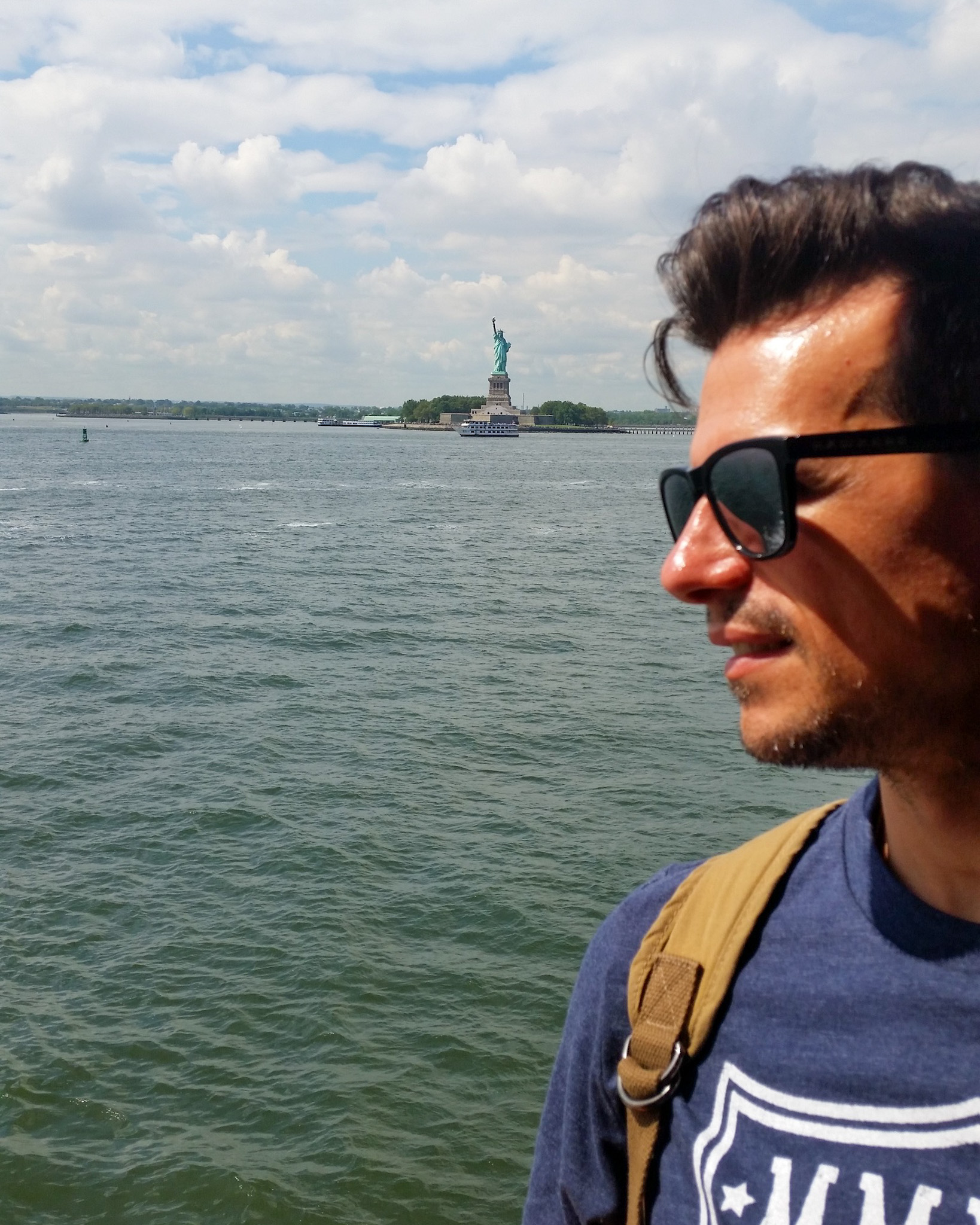 Ferry de Staten Island con vistas a la Estatua de la Libertad