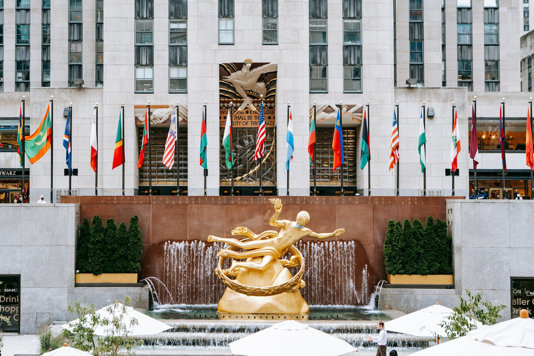 Rockefeller Center pista de hielo Nueva York