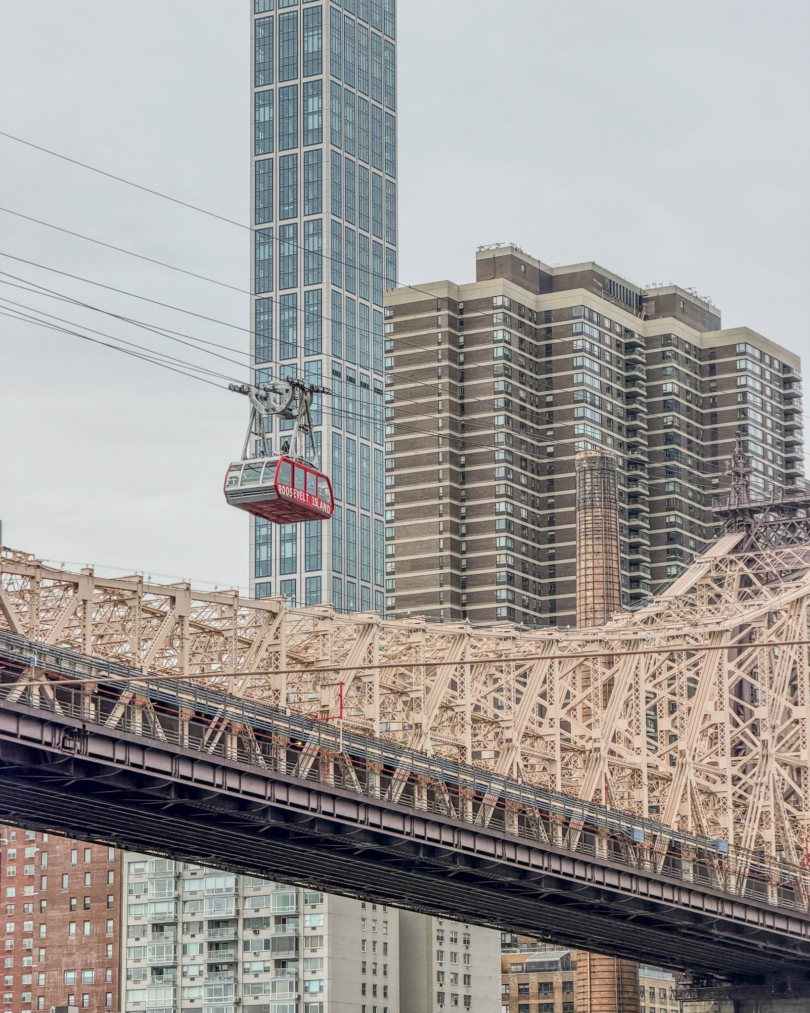 Teleférico de Roosevelt Island vistas Manhattan
