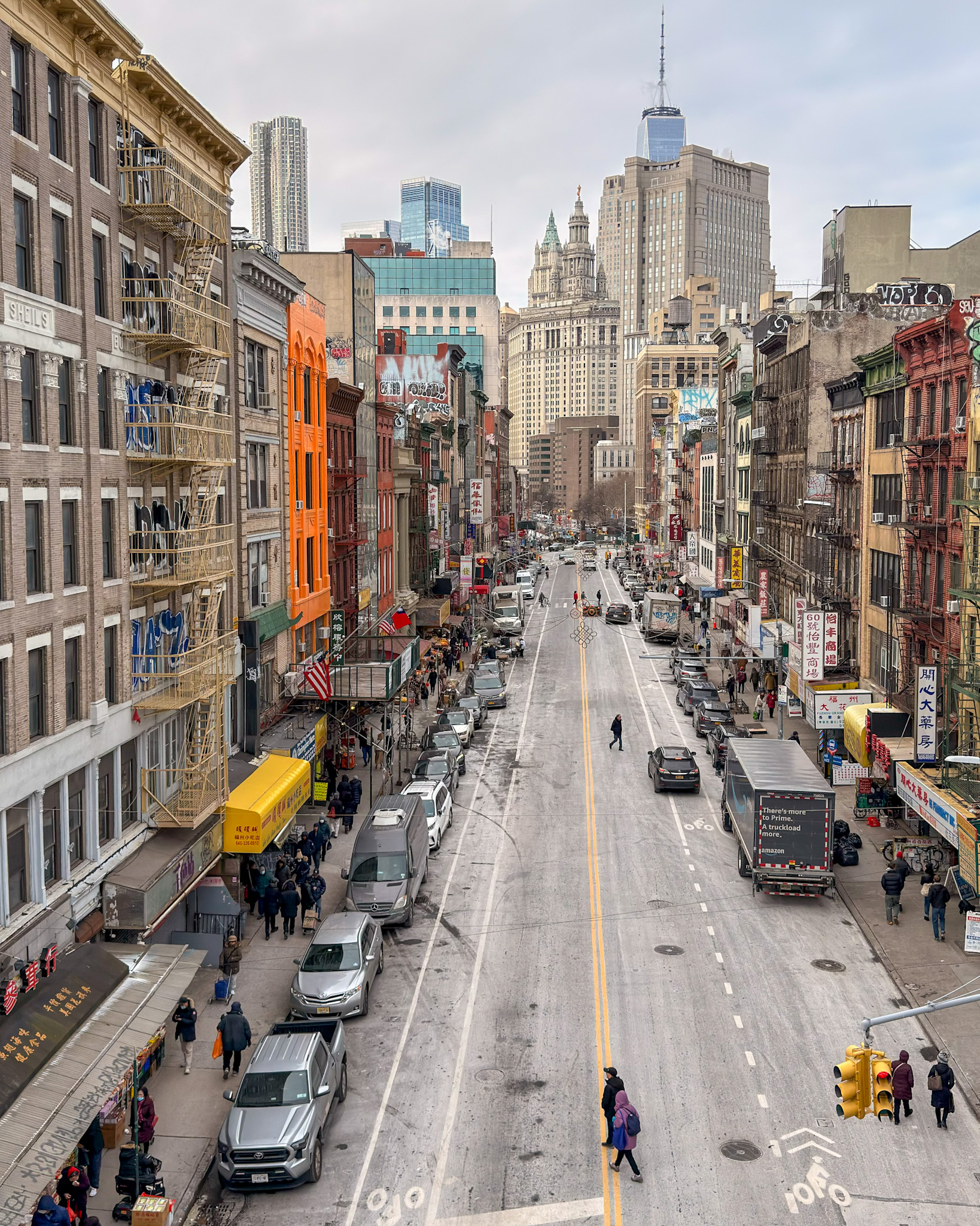 Calles de Soho y Nolita en Manhattan