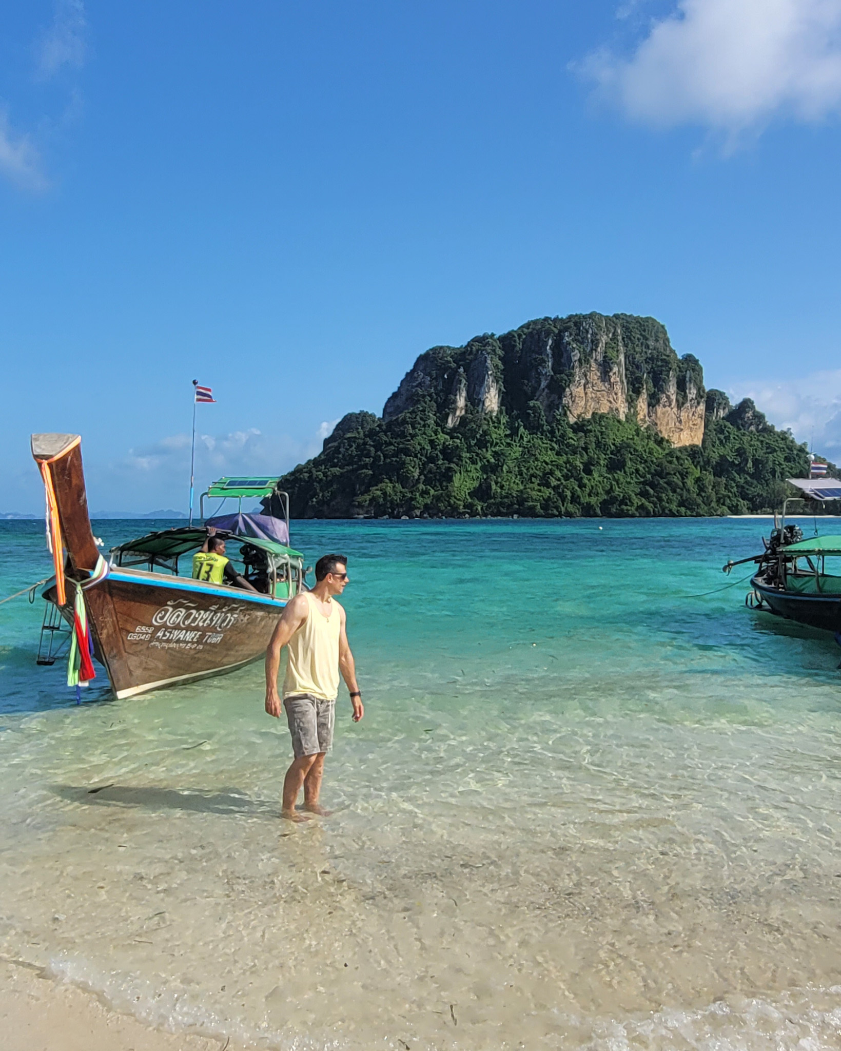 Playas de Tailandia longtail