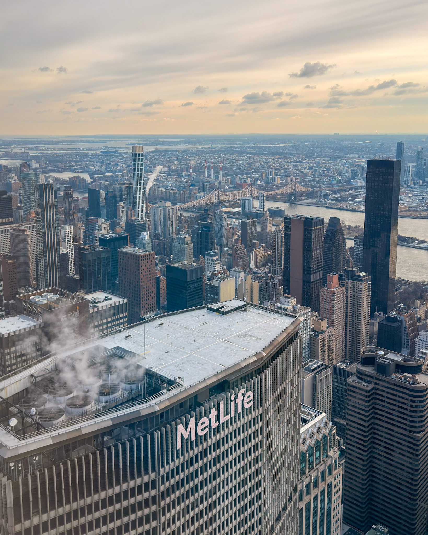 Vistas por la ventana de SUMMIT One Vanderbilt Nueva York