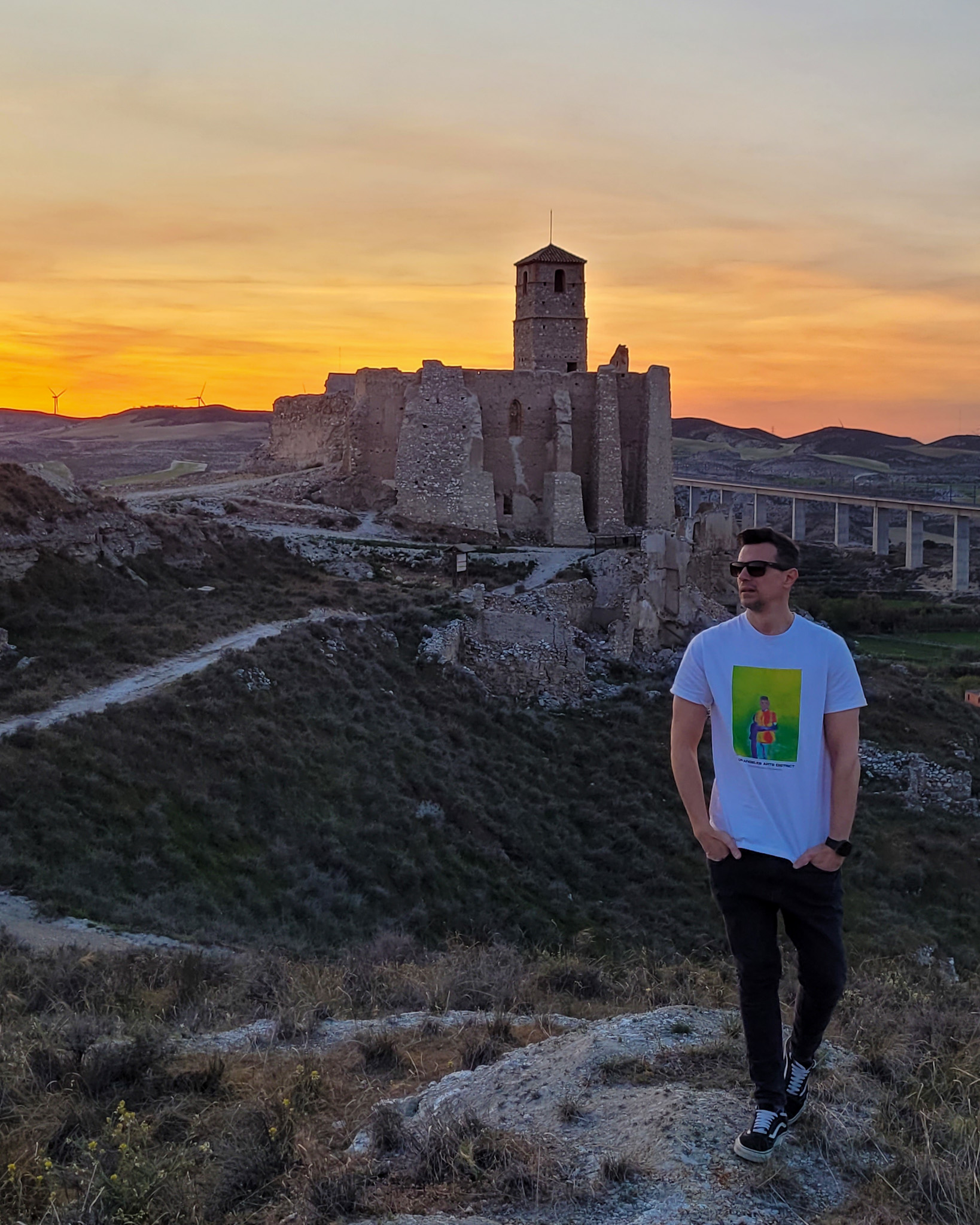 Ruinas del pueblo viejo de Rodén, Sitio Histórico en Aragón