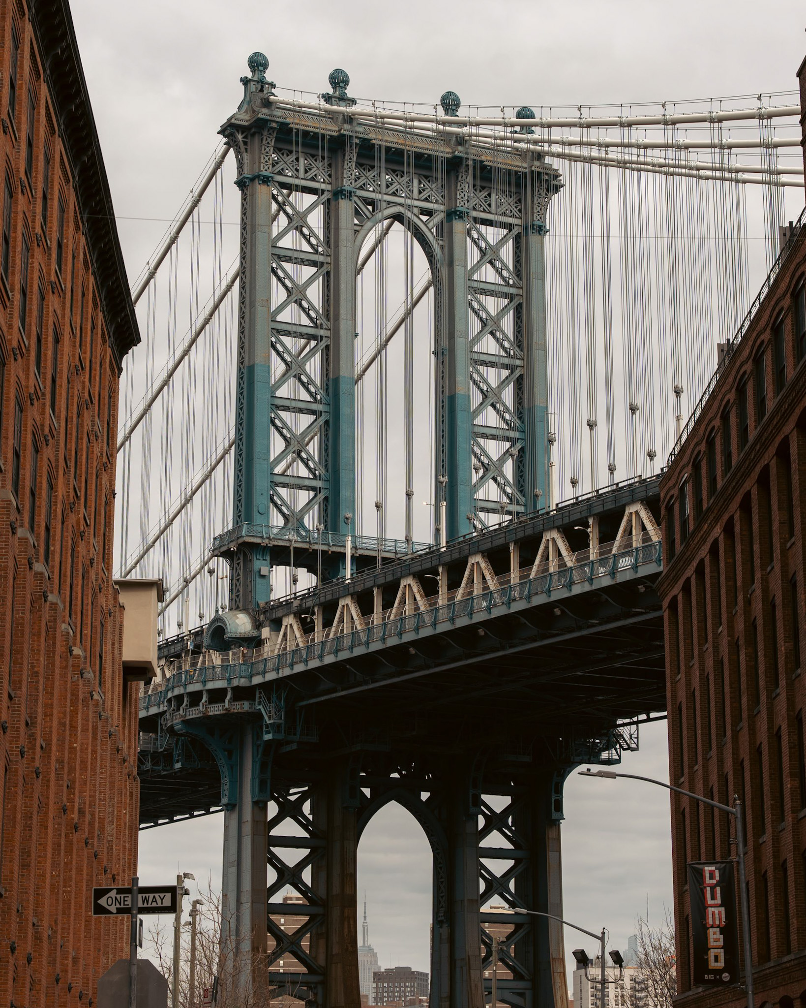 Spot del Manhattan Bridge en DUMBO, Brooklyn