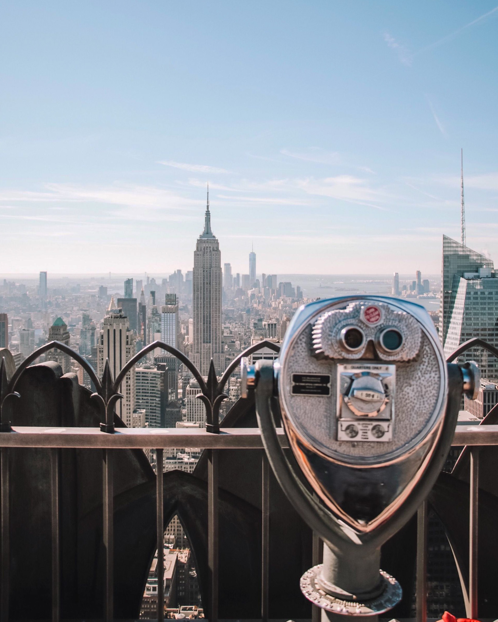 Terraza de Top of the Rock en Nueva York