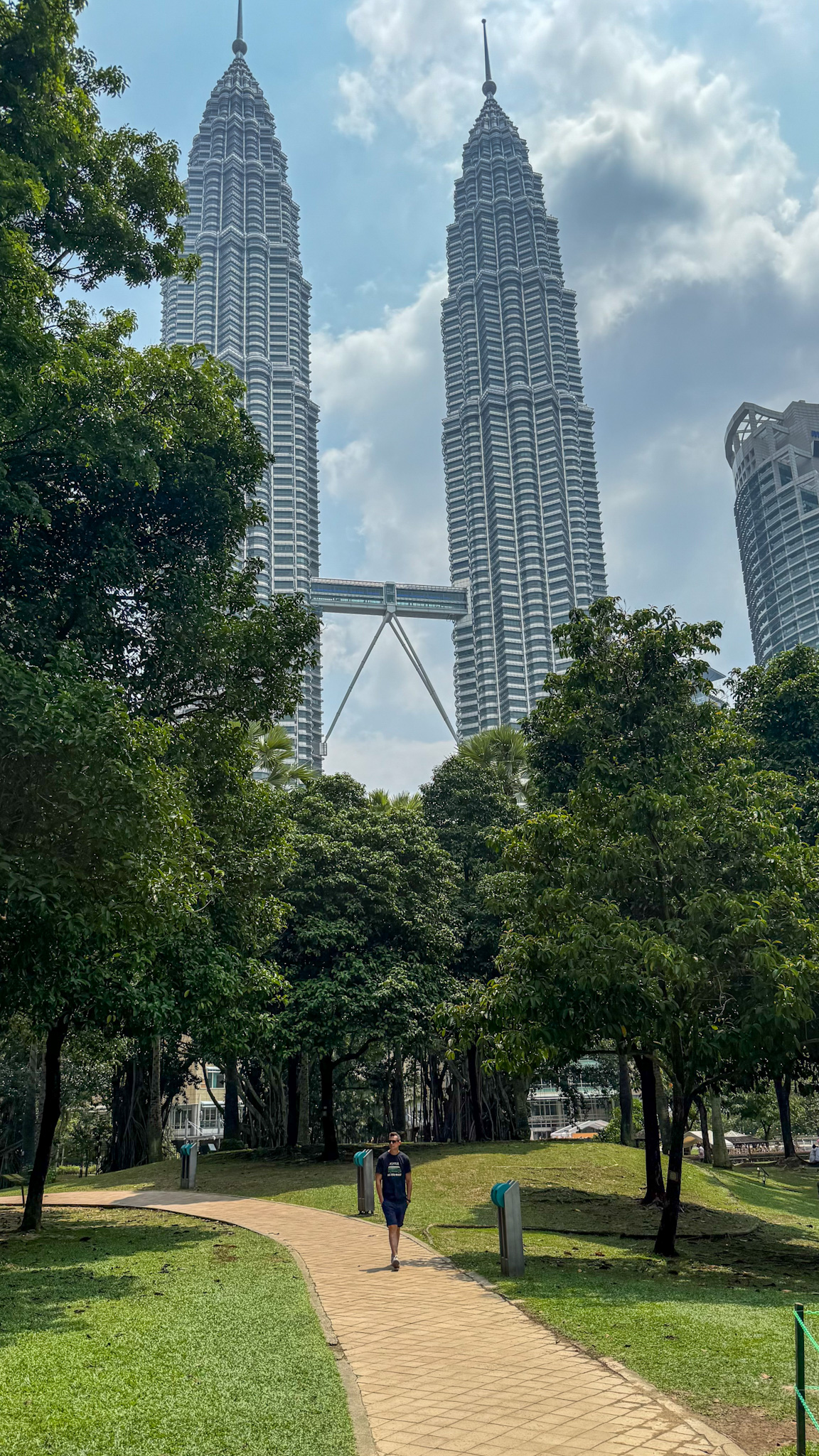 Vistas a las Torres Petronas de Kuala Lumpur