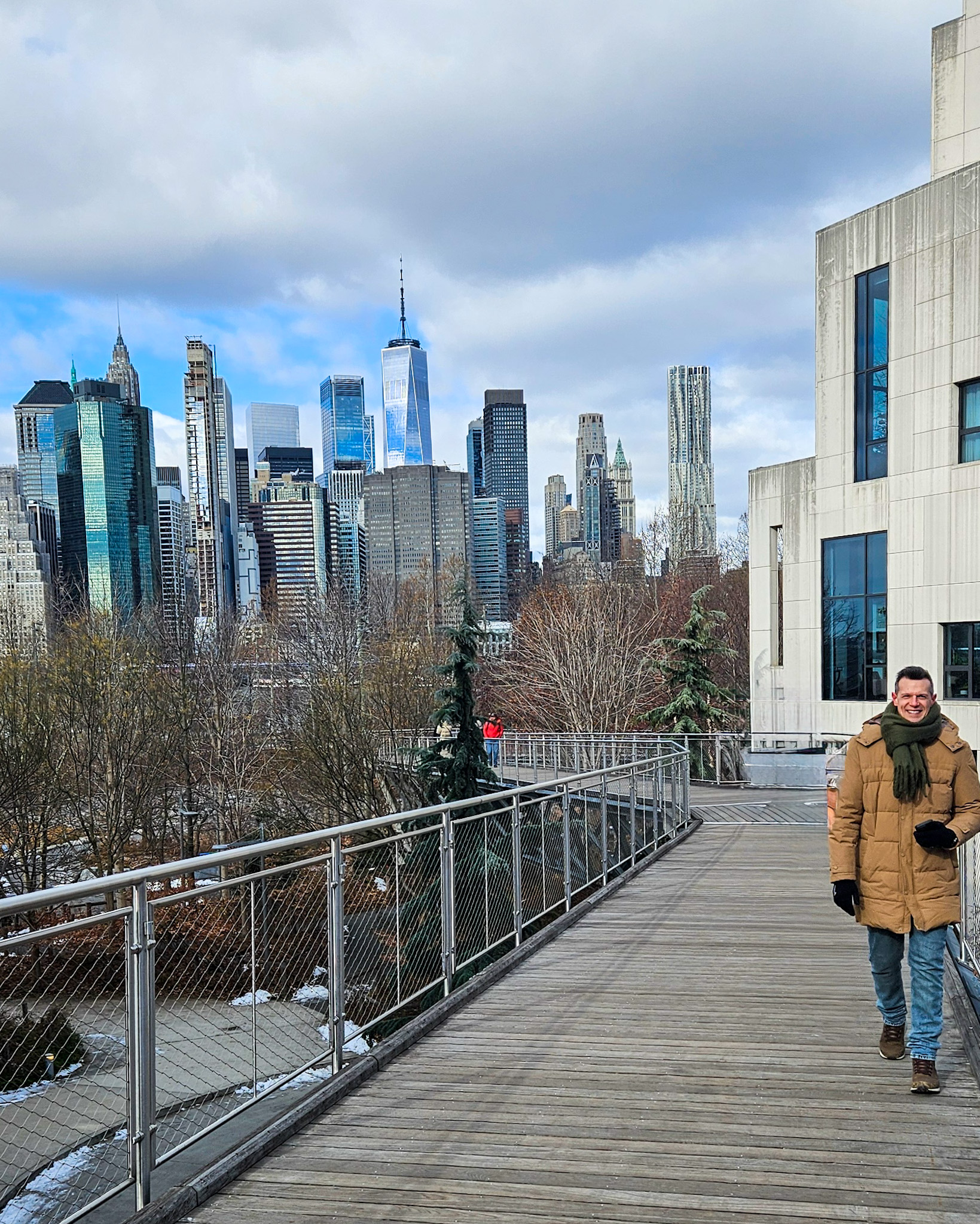 Vida de calle en Nueva York en primavera