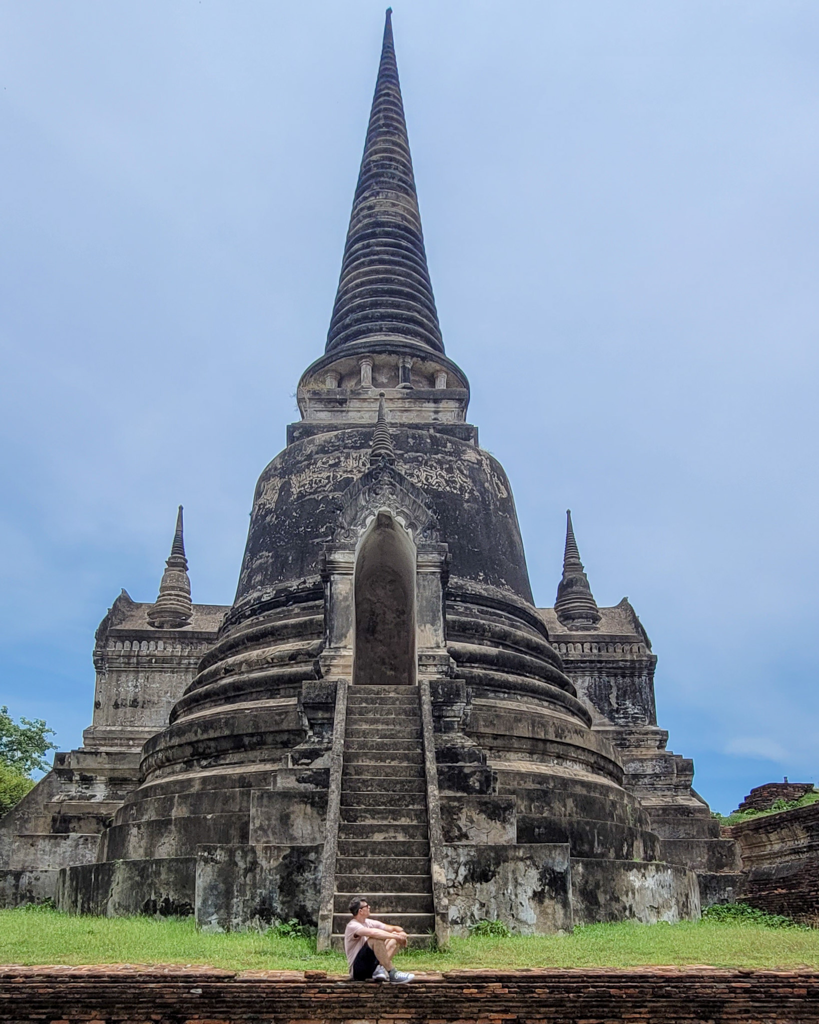 Las tres torres de Wat Phra Si Sanphet en Ayutthaya