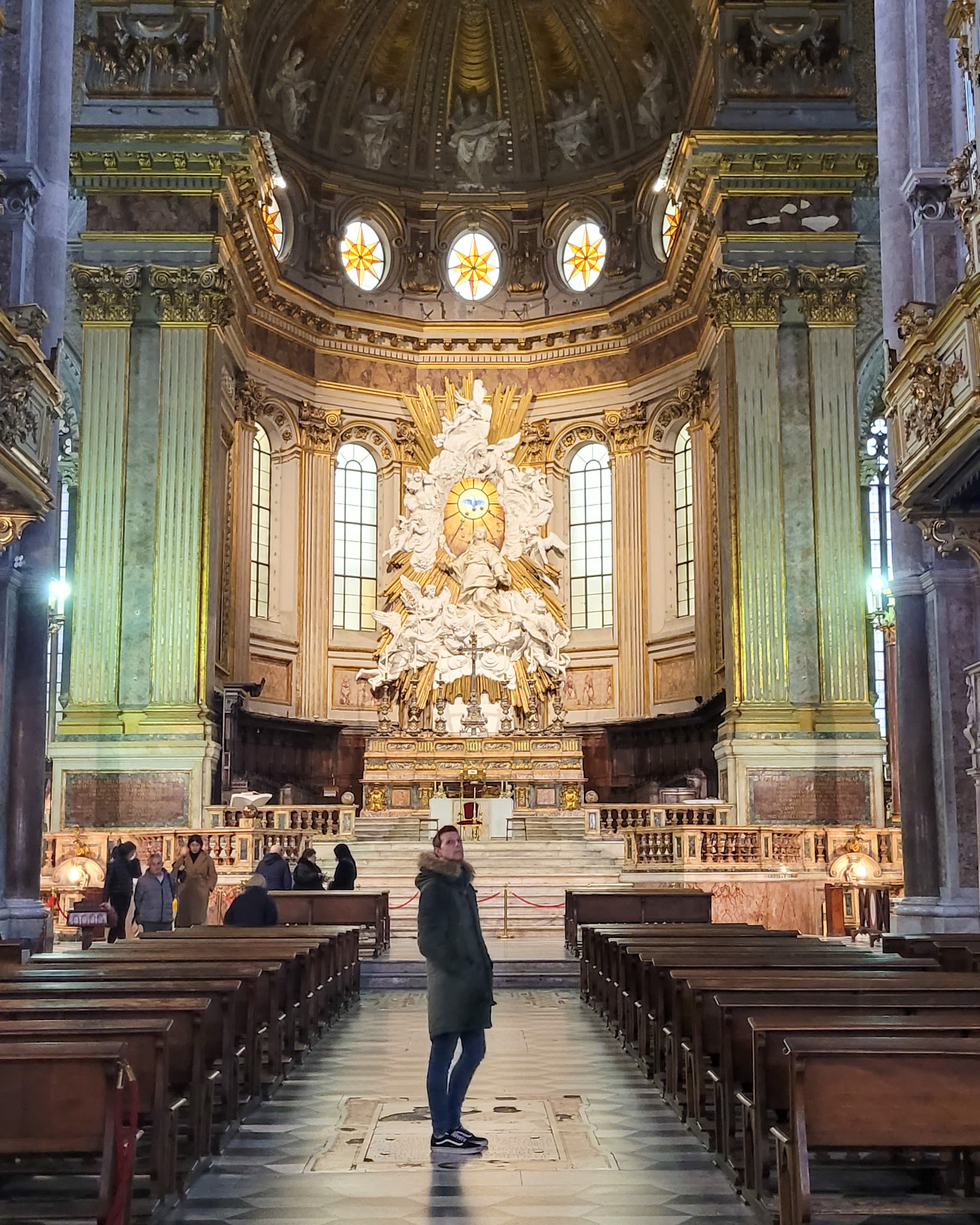 Duomo de Nápoles, cerca de la Capilla Sansevero