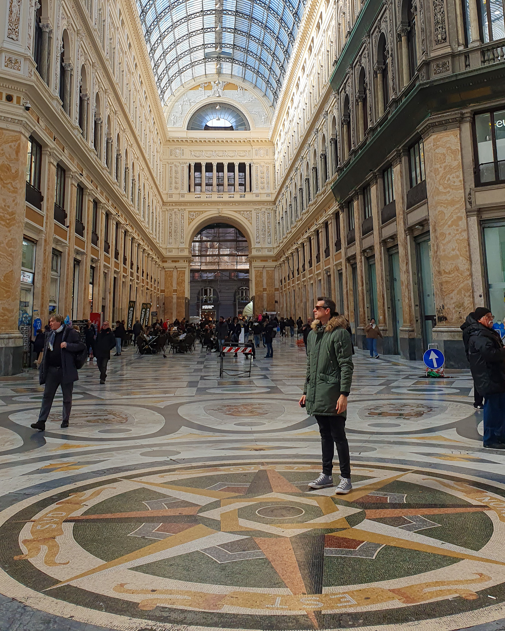 Galleria Umberto I en Nápoles