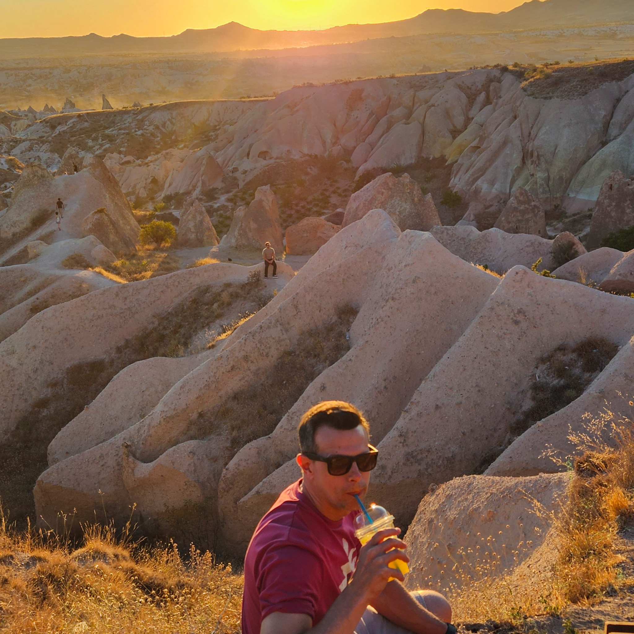 Atardecer en Red Valley, Capadocia