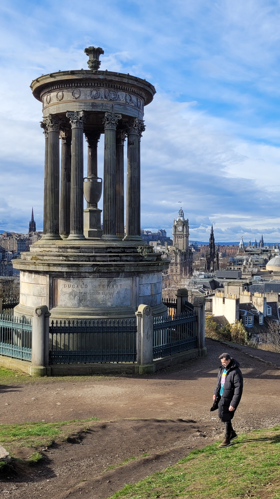 Vistas de Edimburgo desde Calton Hill